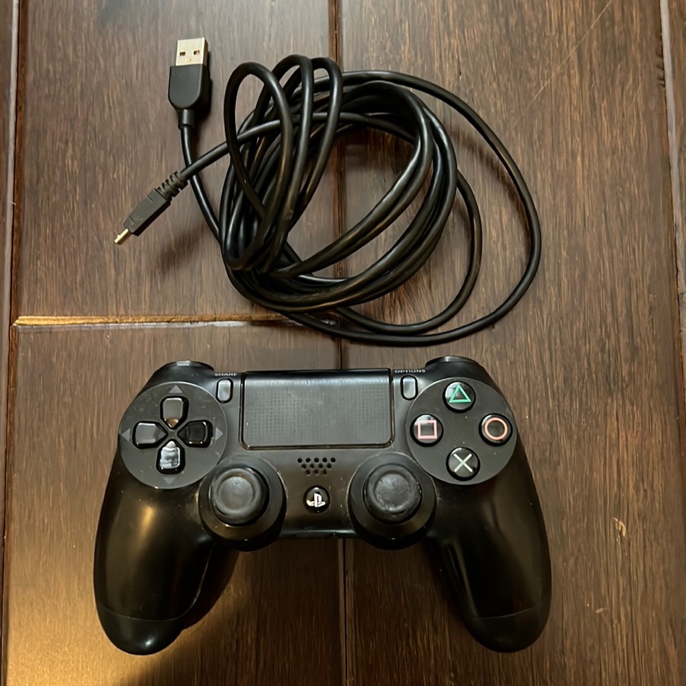 PlayStation controller and charger
